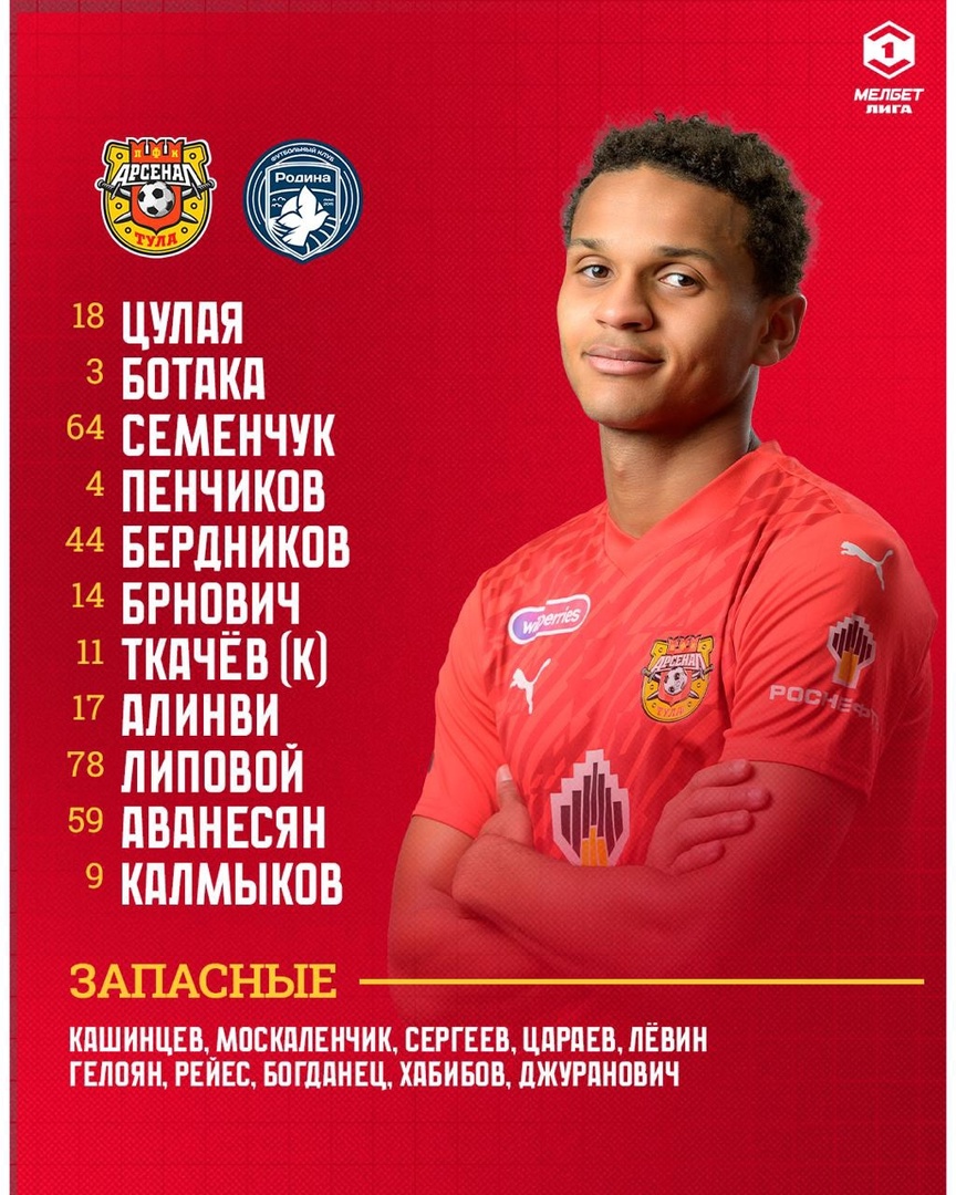 Фото: ПФК «Арсенал» Тула