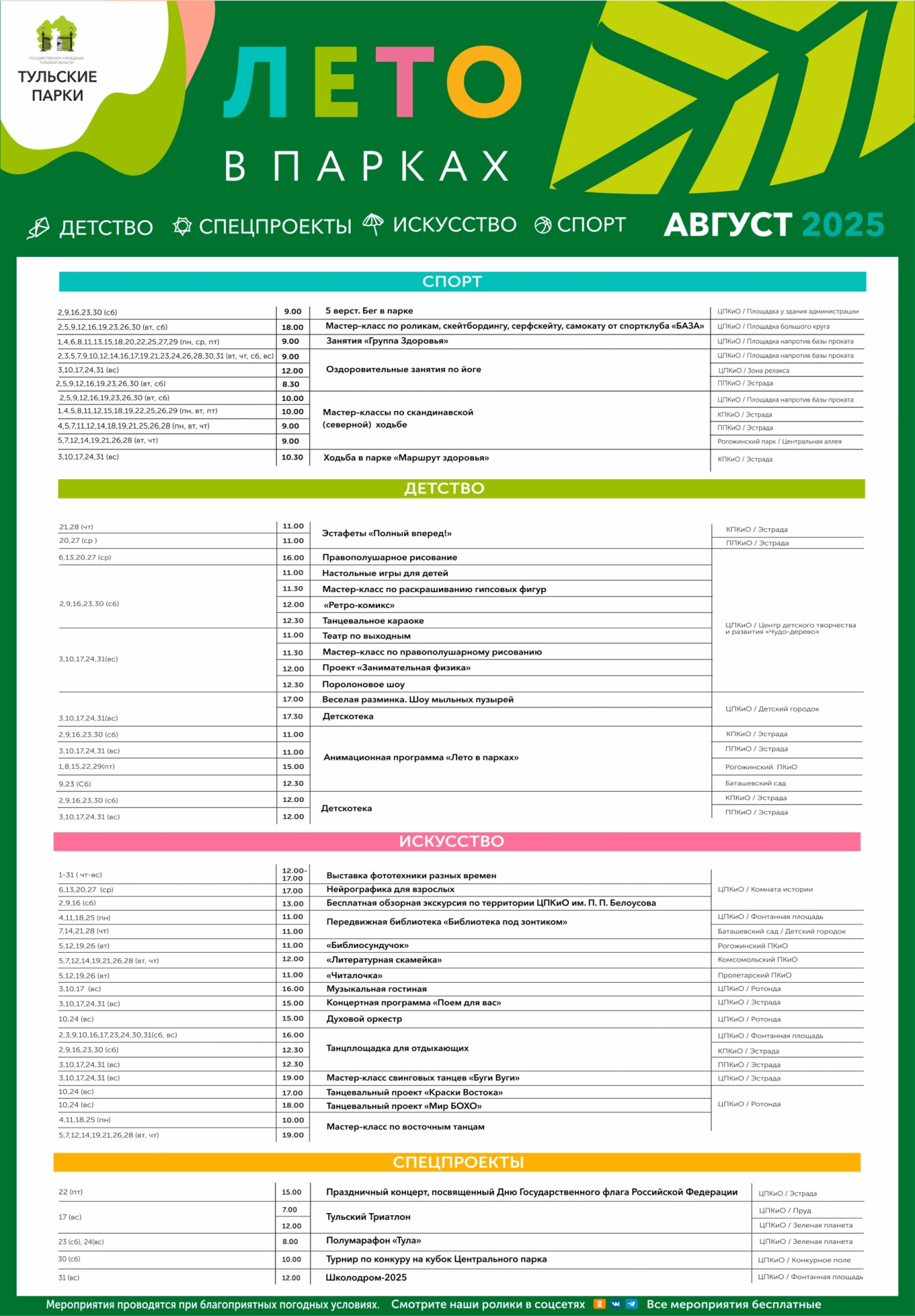 Фото: Тульские парки