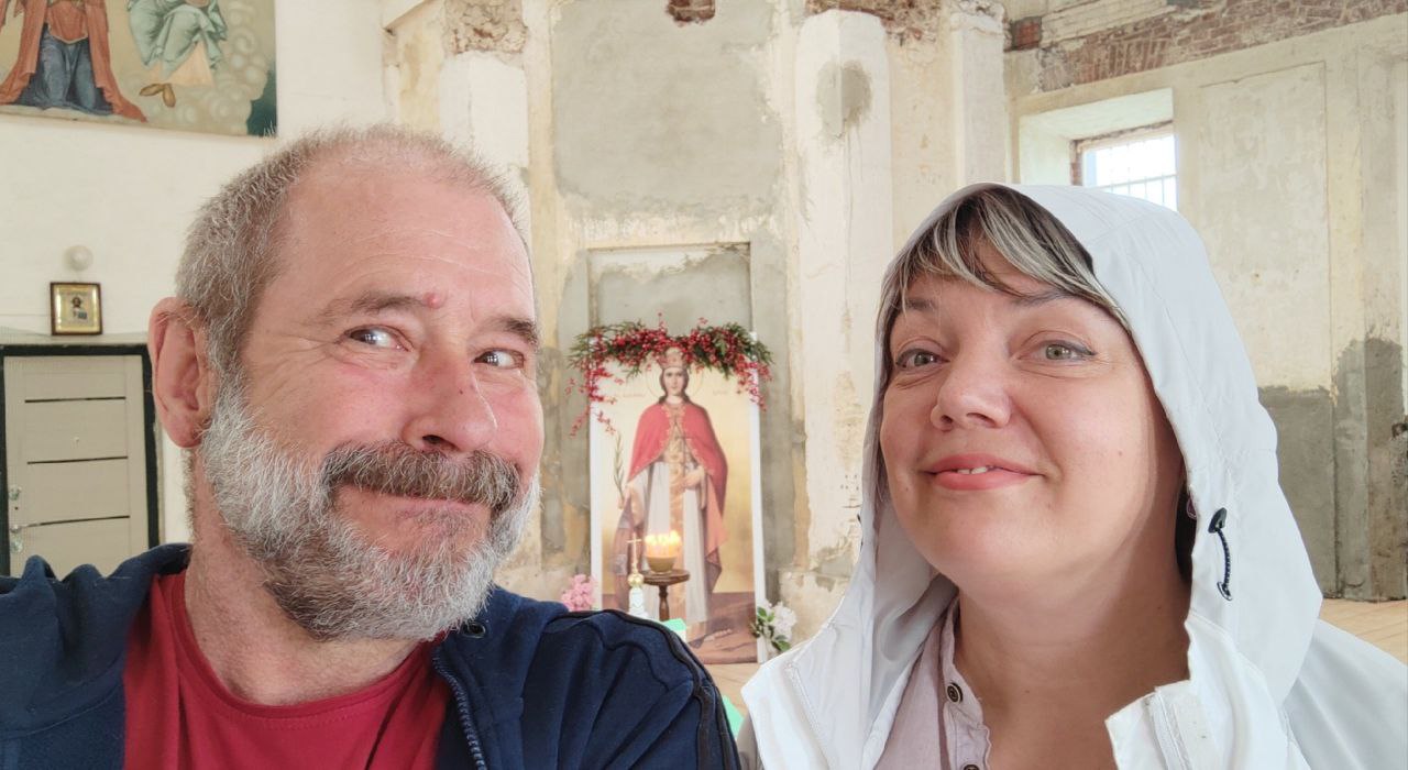 Владимир Тишкин с супругой