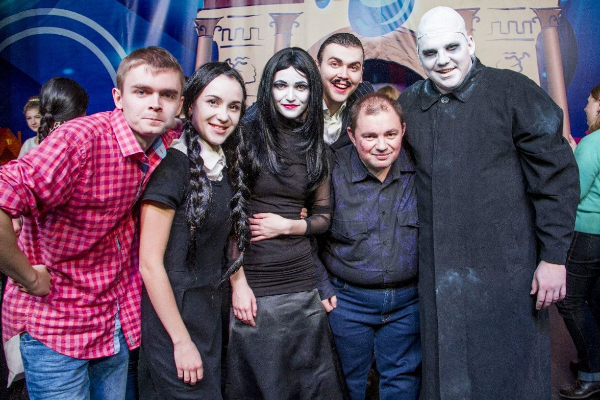 Алексей с командой КВН