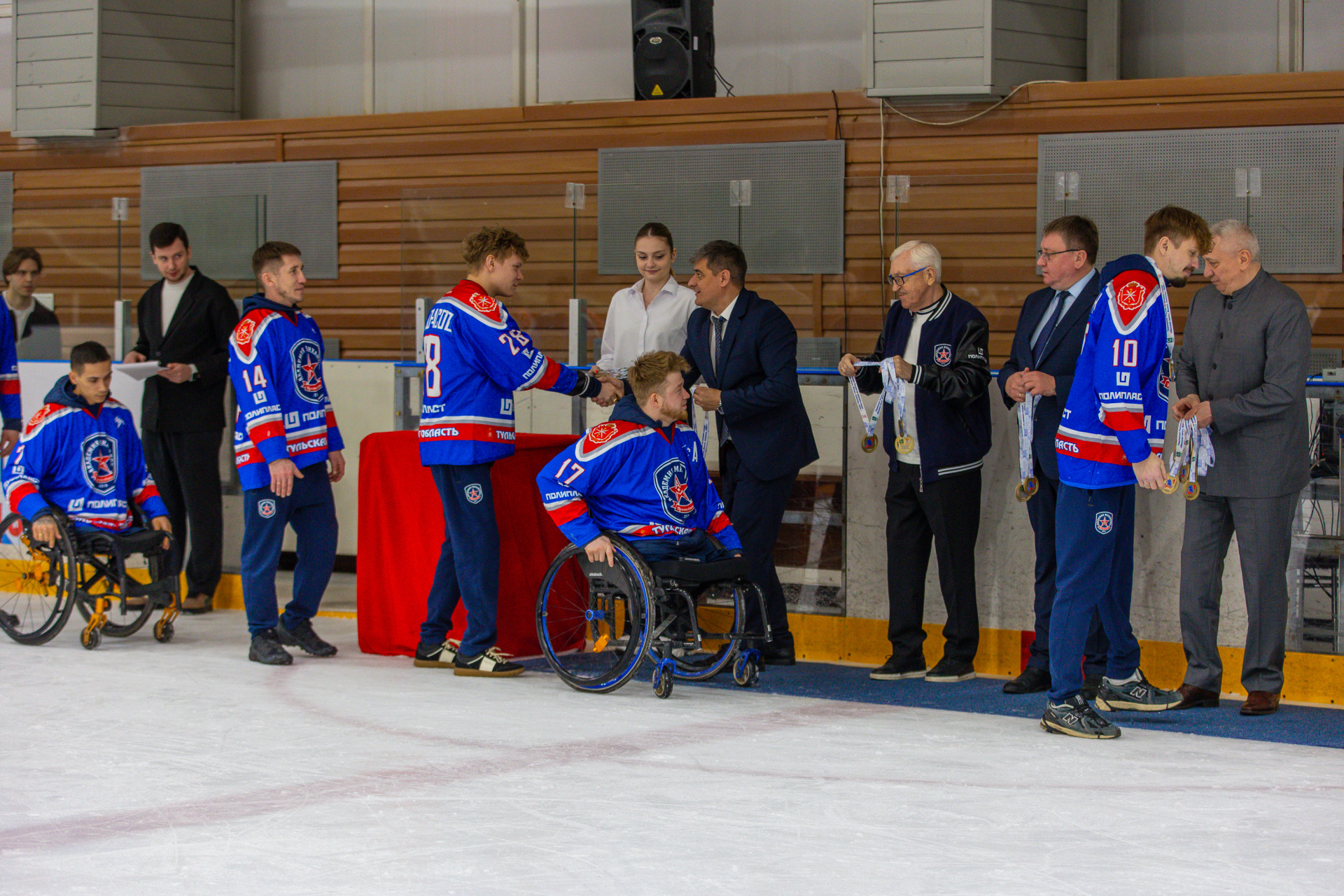 Фото: Следж-хоккейный клуб «Академия Михайлова»