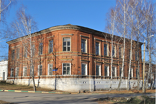 Здание бывшего городского училища. Фото: Веневский уезд