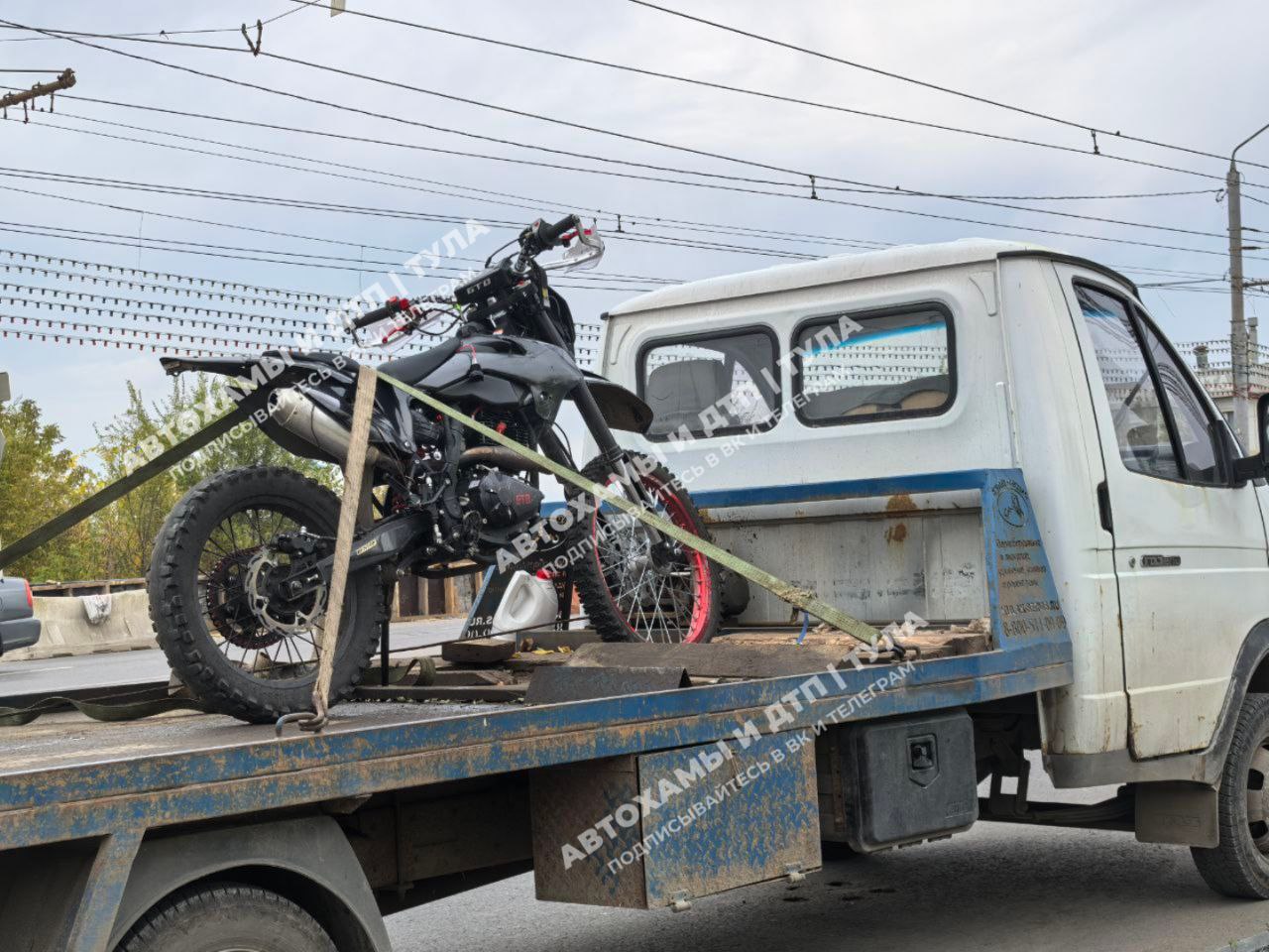 Фото: Telegram-канал «Автохамы и ДТП|Тула»