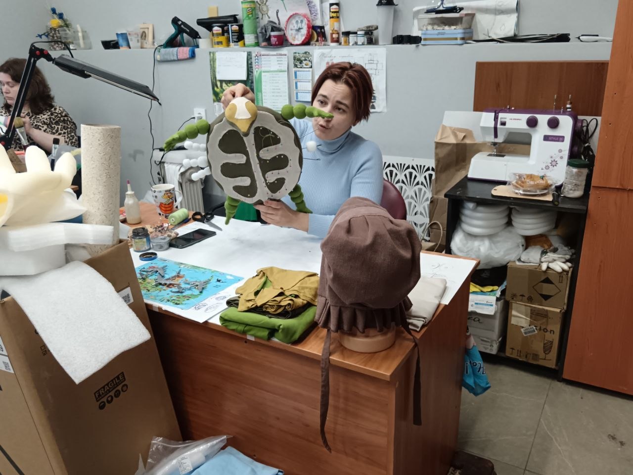 Алина Рыбакова, художник-бутафор 