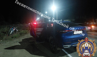 Водитель иномарки пострадал в ДТП под Тулой