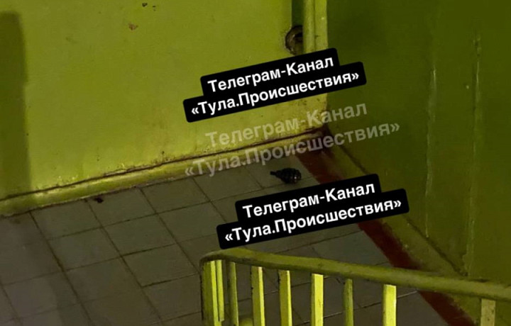 В одной из жилых многоэтажек в Белеве обнаружили предмет, похожий на гранату В одной из жилых многоэтажек в Белеве обнаружили предмет, похожий на гранату