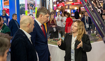 На выставке «Россия» в Москве стенд Тульской области посетил министр экономического развития РФ