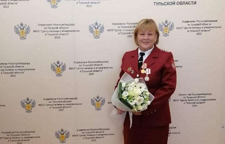 Главный санитарный врач Щекинского района получила региональную награду