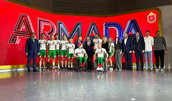 На выставке «Россия» состоялась презентация паралимпийской сборной из Тулы «Armada Paracycling Team»