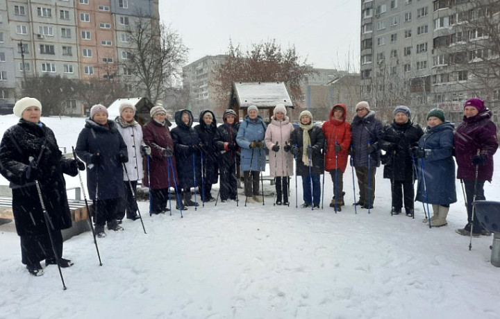 Активисты тульского ТОС «Лидер» приняли участие в тренировке по северной ходьбе Активисты тульского ТОС «Лидер» приняли участие в тренировке по северной ходьбе
