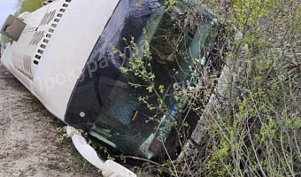 СКР начал расследование по факту опрокидывания автобуса у Одоева