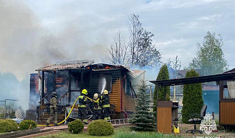 Спасатели МЧС потушили 24 пожара за минувшую неделю в Тульской области