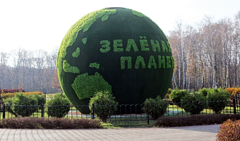 В Центральном парке Тулы завершили ремонт «Зеленой планеты»