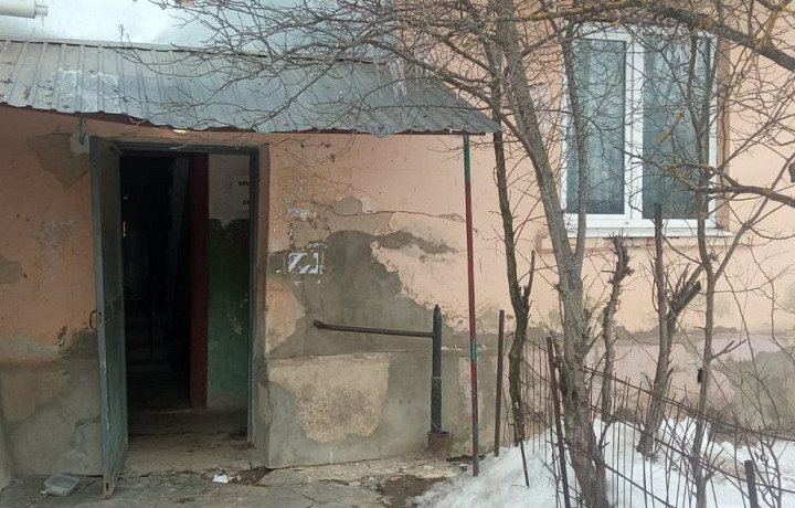 В Алексине Тульской области многоквартирный дом находится на грани обрушения