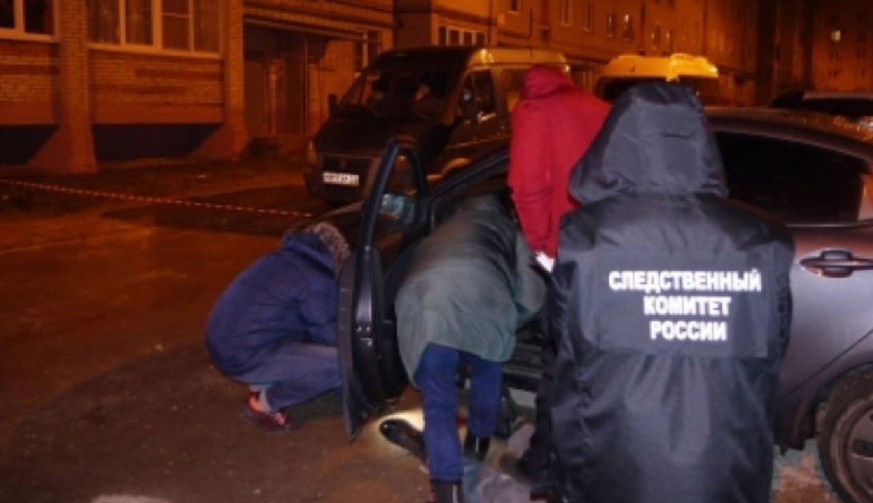 Фото: СУ СКР по Тульской области, место убийство Романа Волошина