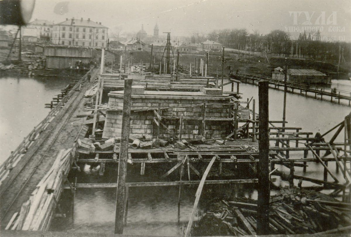 Фото: Тула ушедшего века - Около 1930 года. Строительство.